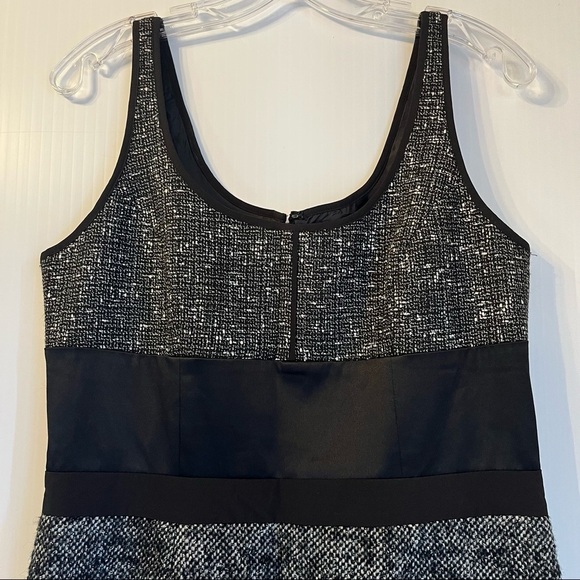 Tweed Black, white & Silver Dress Never Worn - Picture 2 of 8